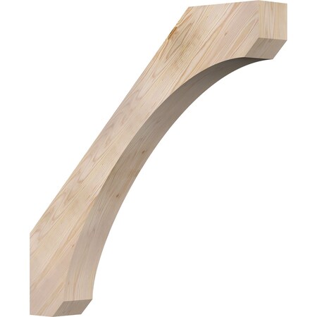 Ekena Millwork 5 1/2"W x 40"D x 40"H Legacy Smooth Knee Brace, Douglas Fir BRC06X40X40LEC00SDF
